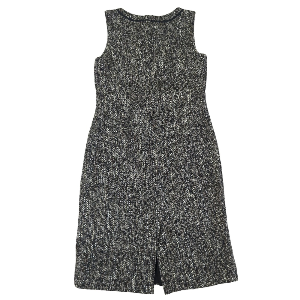 Talbots Womens‎ Sheath Dress Size 6 Tweed Knee Length Sleeveless Business Casual - Picture 2 of 9